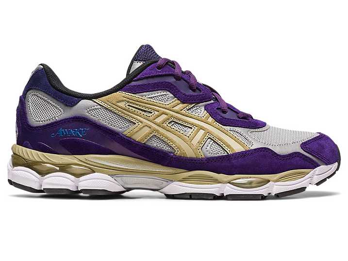 Asics AWAKE NY X GEL-NYC Sneakers Herr Silver Lila | Sverige-7095284