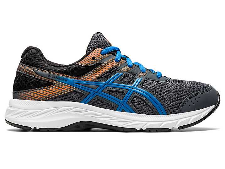 Asics CONTEND 6 Löparskor Barn Grå Blå | Sverige-0296758
