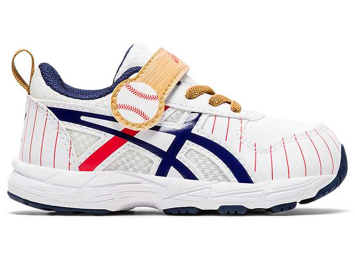 Asics CONTEND 6 Löparskor Barn Vita Marinblå | Sverige-9128056