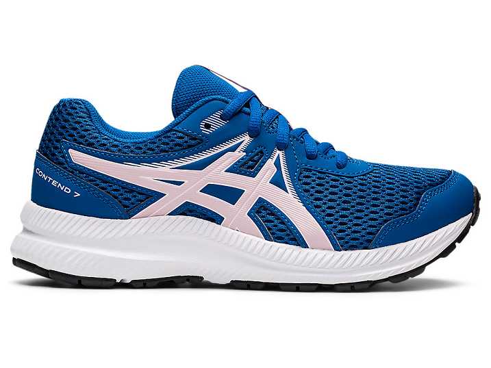 Asics CONTEND 7 Löparskor Barn Blå | Sverige-2780413