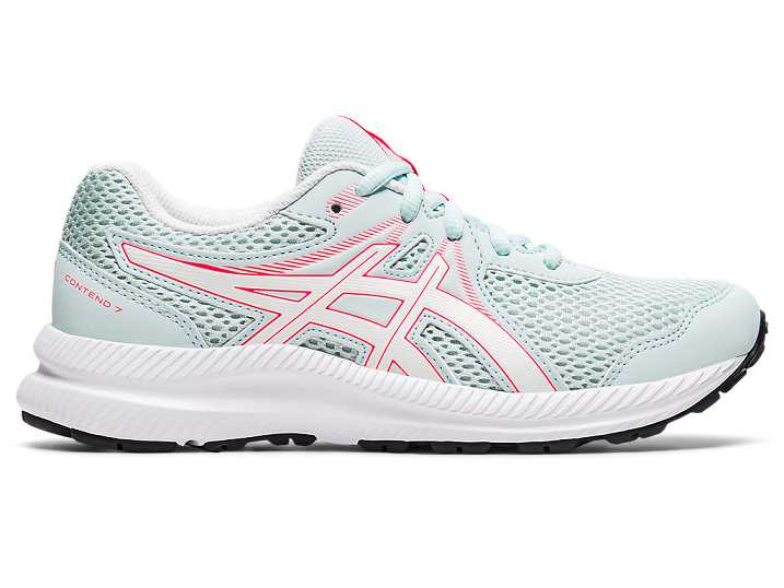 Asics CONTEND 7 Löparskor Barn Ljusturkos Vita | Sverige-4502769