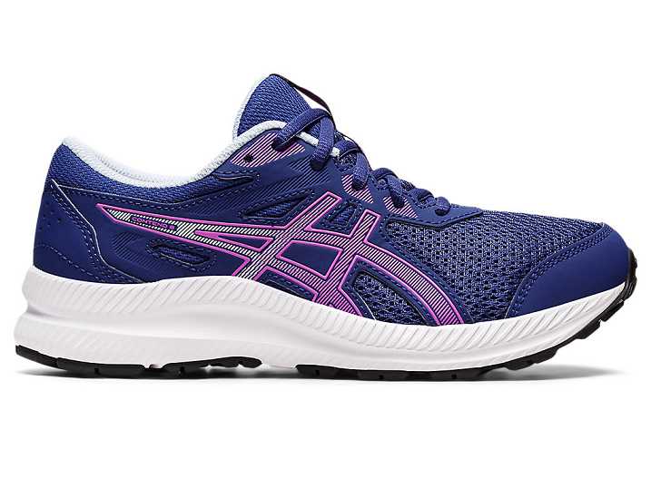 Asics CONTEND 8 Löparskor Barn Blå Lila | Sverige-5914063