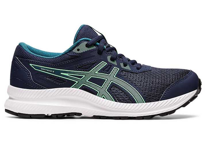 Asics CONTEND 8 Löparskor Barn Marinblå | Sverige-7604521