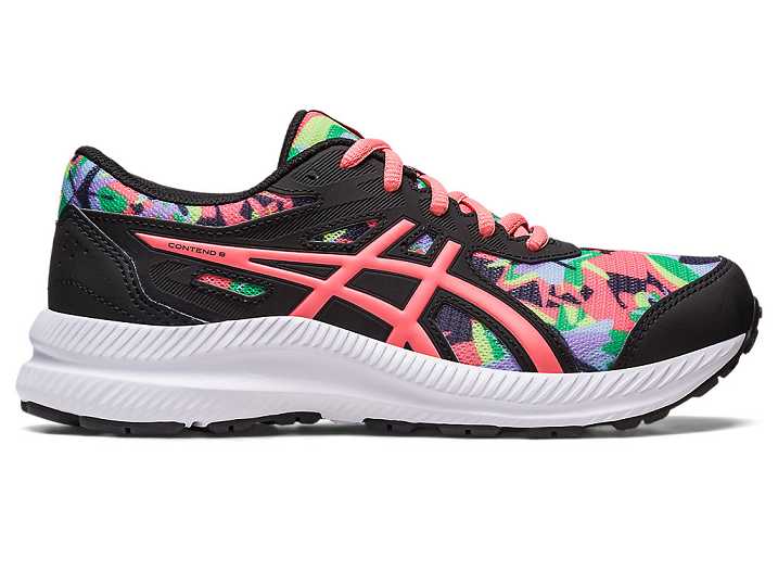 Asics CONTEND 8 Löparskor Barn Svarta | Sverige-4791860