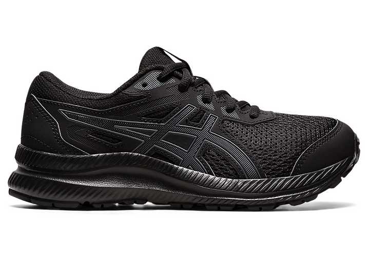 Asics CONTEND 8 Löparskor Barn Svarta Grå | Sverige-9142056