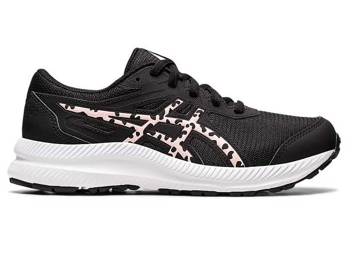 Asics CONTEND 8 Löparskor Barn Svarta Rosa | Sverige-5419067
