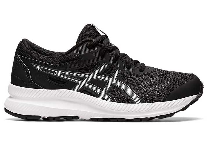 Asics CONTEND 8 Löparskor Barn Svarta Vita | Sverige-6158904