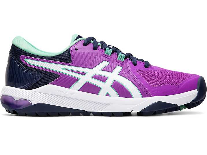 Asics GEL-COURSE GLIDE Golfskor Dam Lila Vita | Sverige-6132978