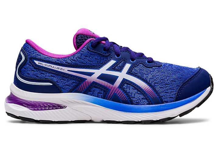 Asics GEL-CUMULUS 24 Löparskor Barn Blå | Sverige-3274690
