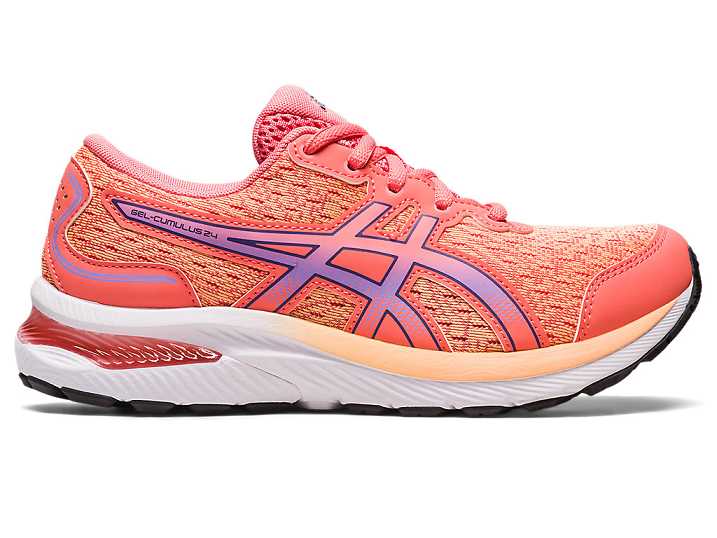 Asics GEL-CUMULUS 24 Löparskor Barn Orange Lila | Sverige-7452913