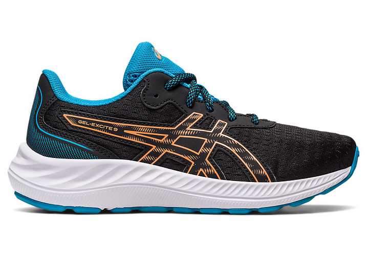 Asics GEL-EXCITE 9 Löparskor Barn Svarta Orange | Sverige-3496701