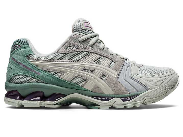 Asics GEL-KAYANO 14 Sneakers Dam Ljusolivgröna Grå | Sverige-8267539