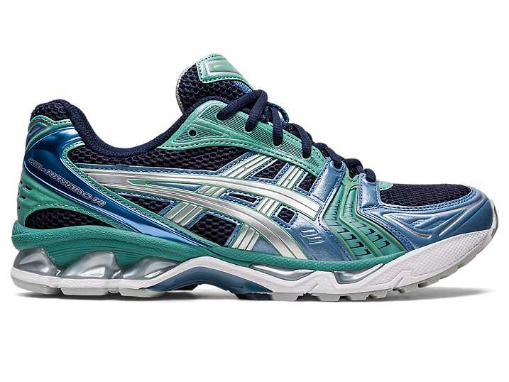 Asics GEL-KAYANO 14 Sneakers Dam Marinblå Silver | Sverige-5716089