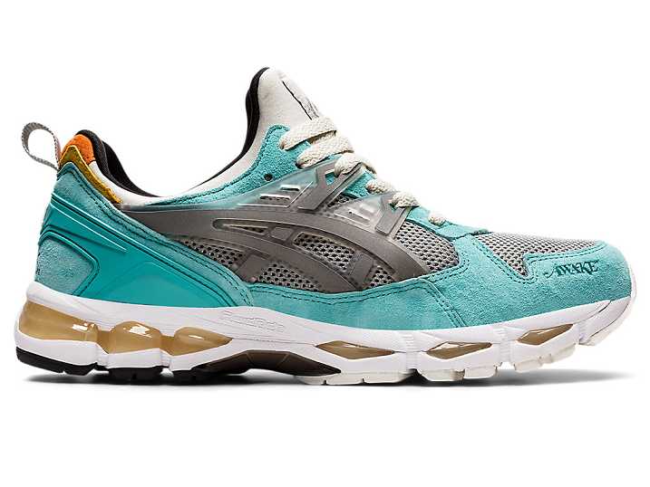 Asics GEL-KAYANO TRAINER 21 Sneakers Herr Turkos Silver | Sverige-3258641