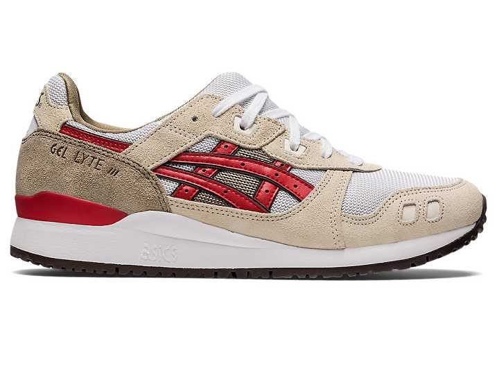 Asics GEL-LYTE III OG Sneakers Dam Grå Röda | Sverige-4157982