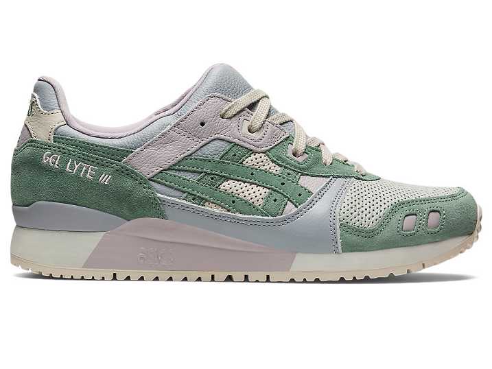 Asics GEL-LYTE III OG Sneakers Dam Ljusolivgröna Grå | Sverige-6851203