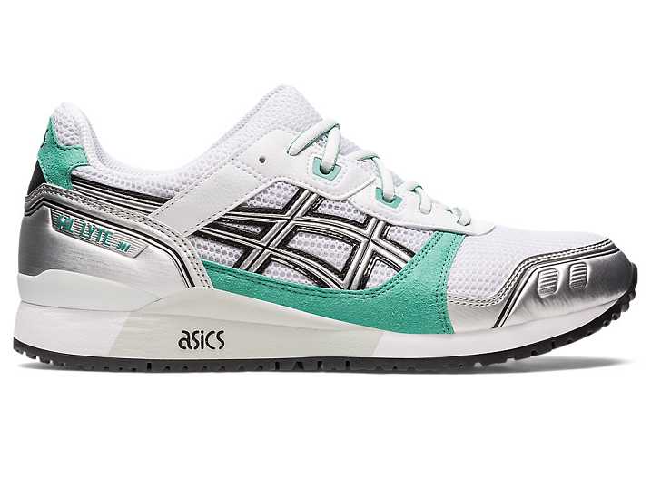 Asics GEL-LYTE III OG Sneakers Dam Vita Olivgröna | Sverige-7934065