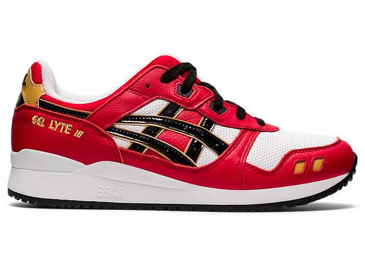Asics GEL-LYTE III OG Sneakers Herr Röda Svarta | Sverige-7891402