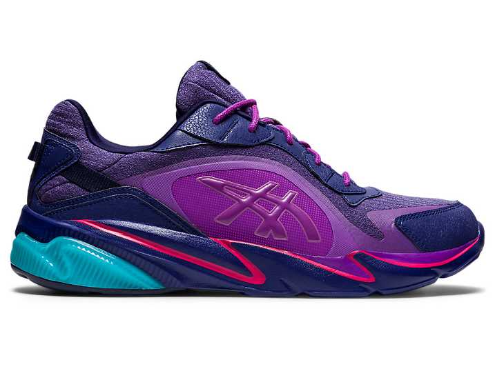 Asics GEL-MIQRUM Sneakers Herr Blå Lila | Sverige-8675914