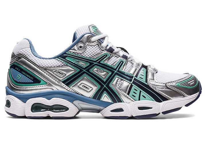 Asics GEL-NIMBUS 9 Sneakers Herr Vita Silver | Sverige-1673598