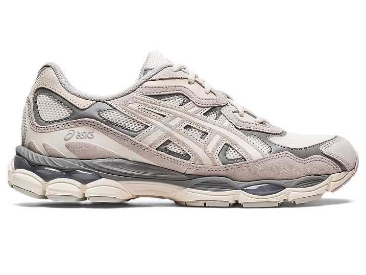 Asics GEL-NYC Sneakers Herr Grädde Grå | Sverige-4763519
