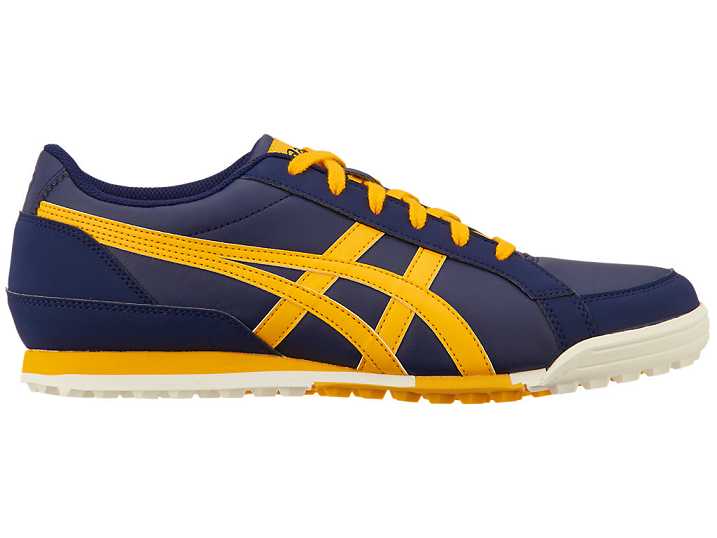 Asics GEL-PRESHOT CLASSIC 3 Golfskor Dam Marinblå Orange Blommiga | Sverige-7348195