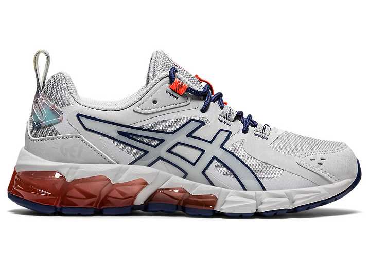 Asics GEL-QUANTUM 180 Sneakers Barn Grå Blå | Sverige-4718096