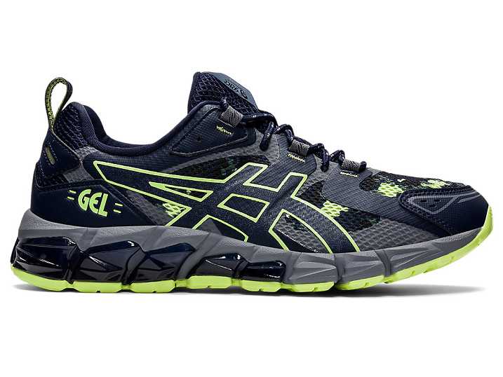 Asics GEL-QUANTUM 180 Sneakers Herr Marinblå Ljusgröna | Sverige-4678932