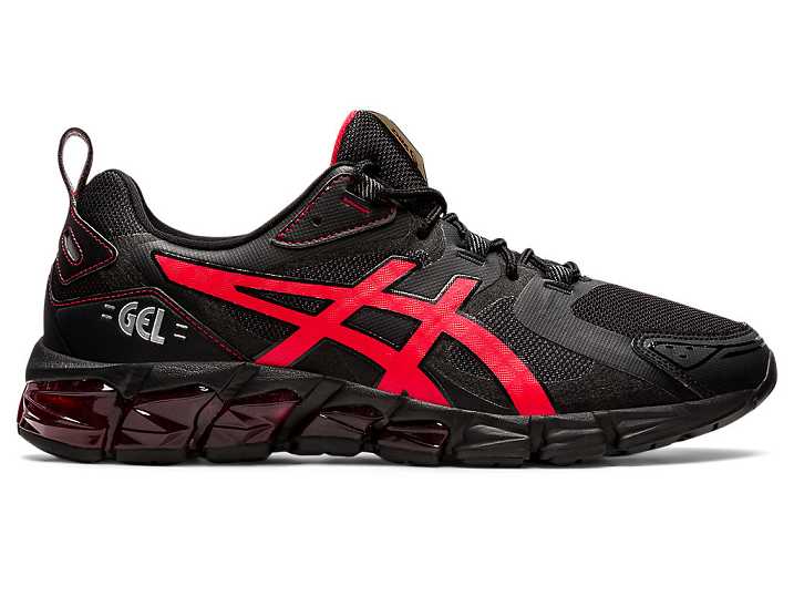 Asics GEL-QUANTUM 180 Sneakers Herr Svarta Röda | Sverige-9103675