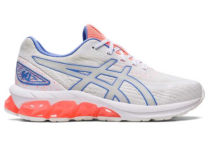 Asics GEL-QUANTUM 180 VII Sneakers Barn Vita Orange Korall | Sverige-7035219