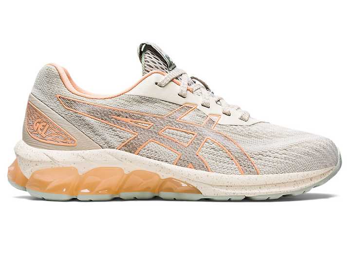 Asics GEL-QUANTUM 180 VII Sneakers Dam Grå Grädde | Sverige-4937651