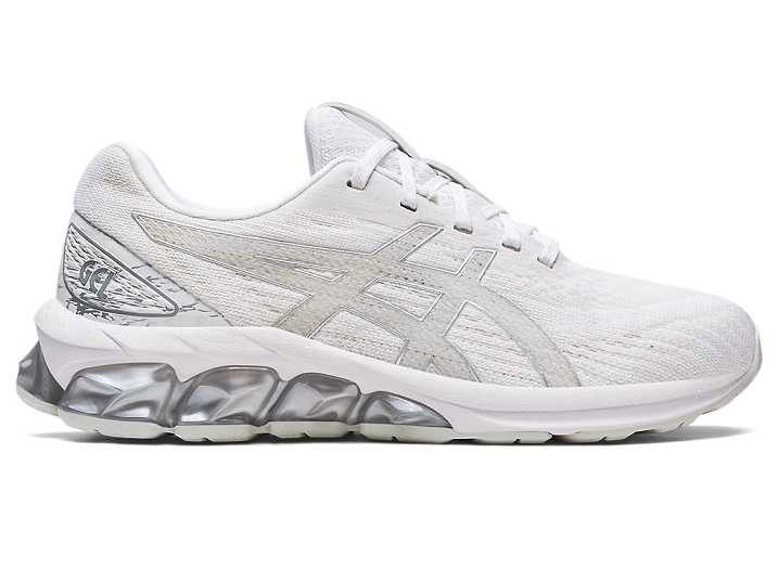 Asics GEL-QUANTUM 180 VII Sneakers Dam Vita Silver | Sverige-8560347