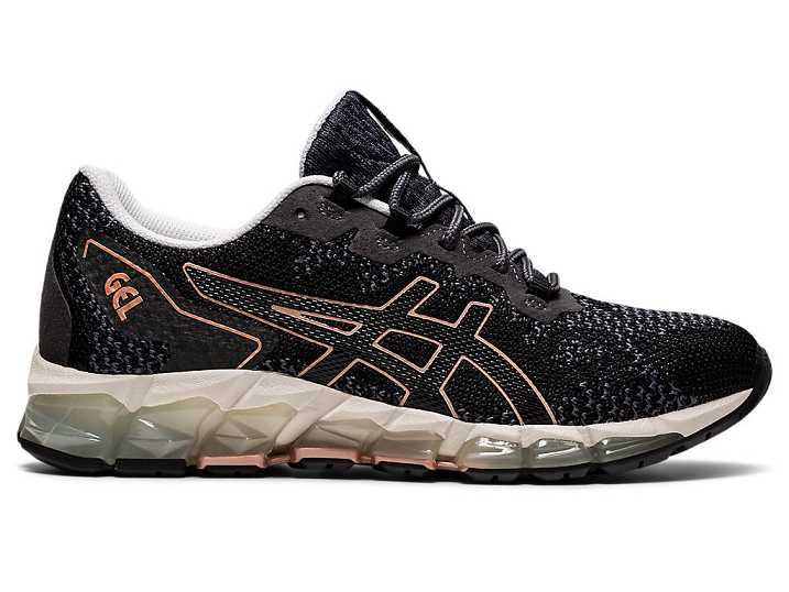 Asics GEL-QUANTUM 360 6 KNIT Sneakers Dam Svarta Grå | Sverige-2568039