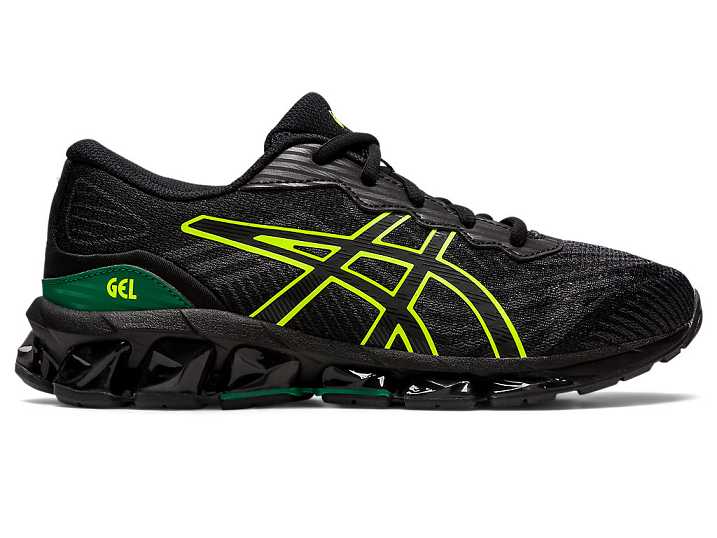 Asics GEL-QUANTUM 360 VII Sneakers Barn Svarta Gula | Sverige-6173985