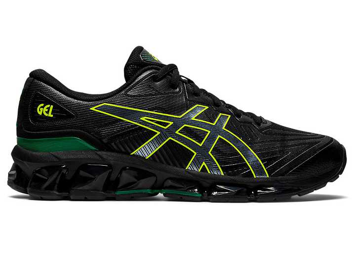 Asics GEL-QUANTUM 360 VII Sneakers Herr Svarta Gula | Sverige-0543679