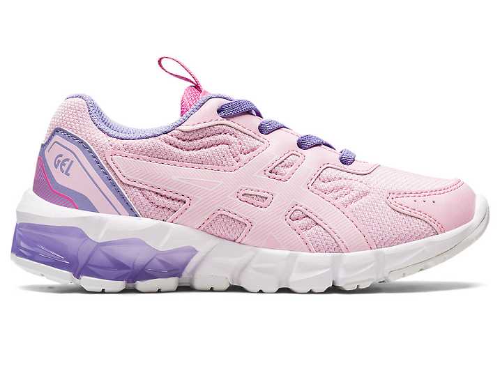 Asics GEL-QUANTUM 90 3 Sneakers Barn Lila Vita | Sverige-0281735