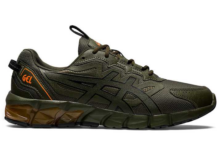 Asics GEL-QUANTUM 90 3 Sneakers Dam Olivgröna Svarta | Sverige-7346028