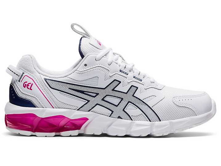 Asics GEL-QUANTUM 90 3 Sneakers Dam Vita Blå | Sverige-8403219