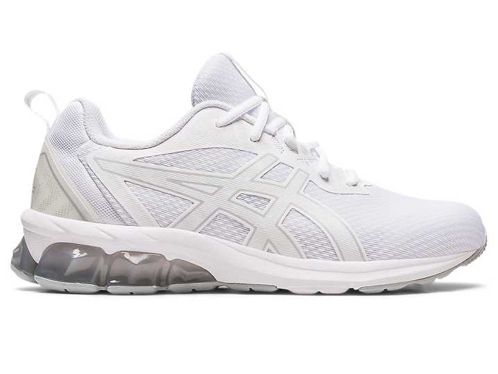Asics GEL-QUANTUM 90 IV Sneakers Dam Vita Grå | Sverige-0598614
