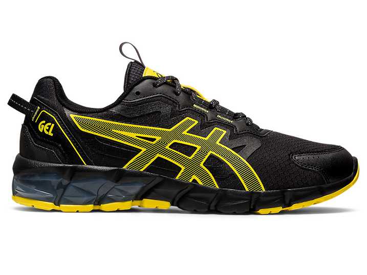 Asics GEL-QUANTUM 90 Sneakers Herr Svarta Gula | Sverige-5206748