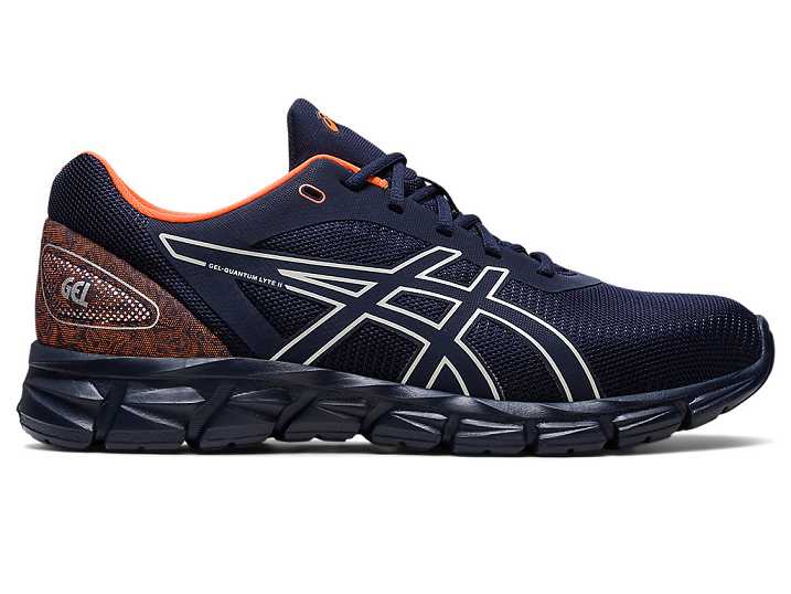 Asics GEL-QUANTUM LYTE II Sneakers Herr Marinblå Orange | Sverige-7523610