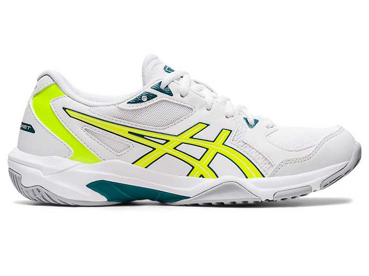 Asics GEL-ROCKET 10 Volleybollskor Dam Vita Gula | Sverige-1970582