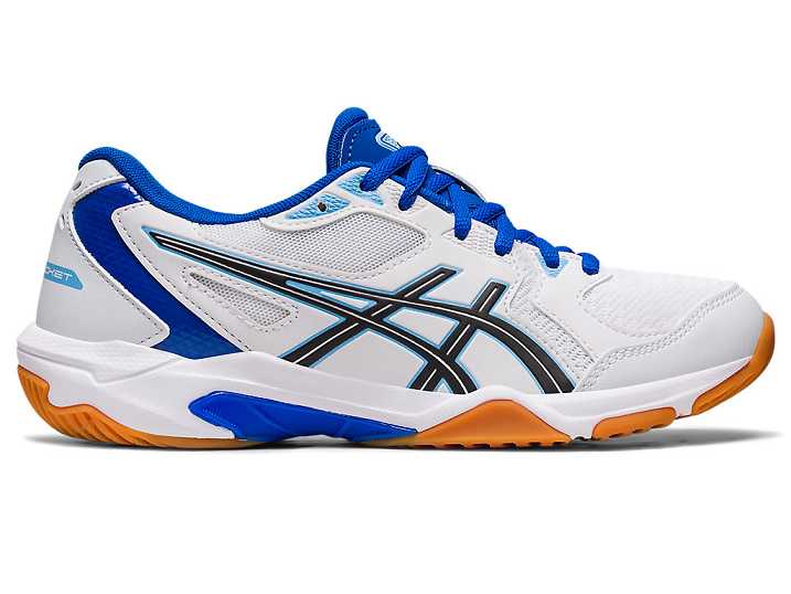 Asics GEL-ROCKET 10 Volleybollskor Dam Vita Blå | Sverige-4271589