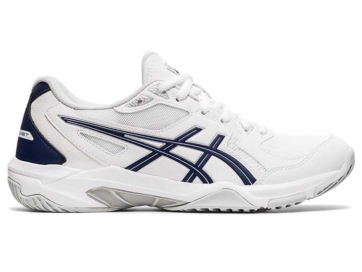 Asics GEL-ROCKET 10 Volleybollskor Dam Vita Marinblå | Sverige-4356927