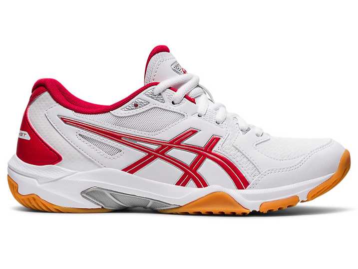 Asics GEL-ROCKET 10 Volleybollskor Dam Vita Röda | Sverige-6519427