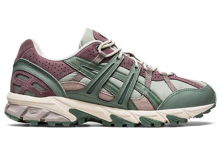 Asics GEL-SONOMA 15-50 Sneakers Herr Olivgröna Grå | Sverige-5640173