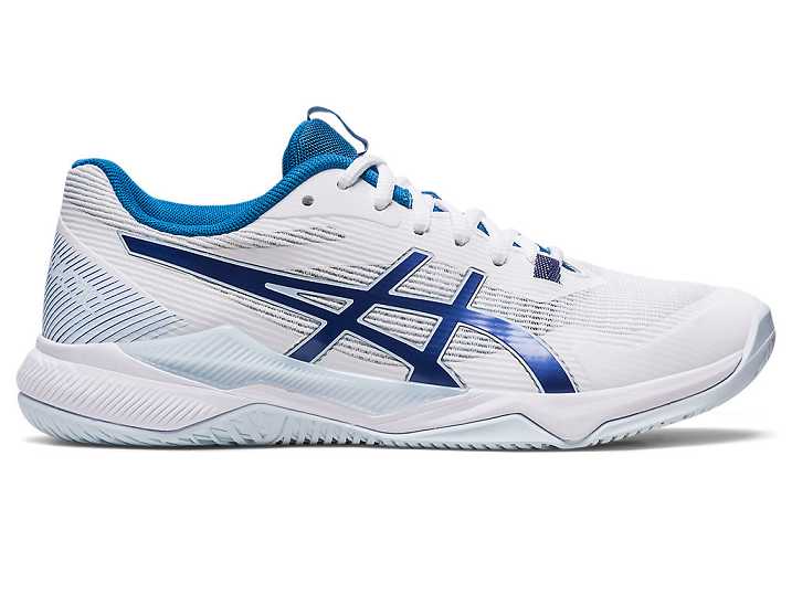 Asics GEL-TACTIC Volleybollskor Dam Vita Indigo Blå | Sverige-3486705