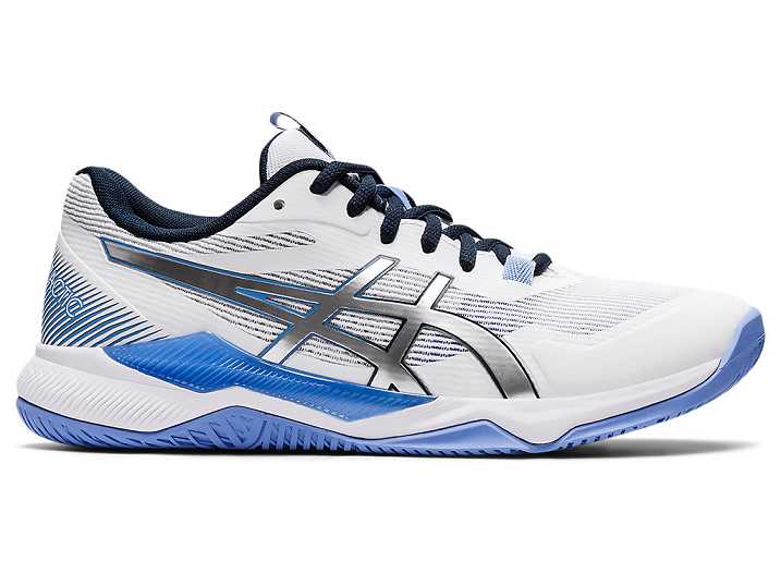 Asics GEL-TACTIC Volleybollskor Dam Vita Blå | Sverige-5637049