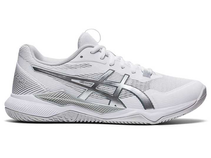 Asics GEL-TACTIC Volleybollskor Dam Vita Silver | Sverige-6371958