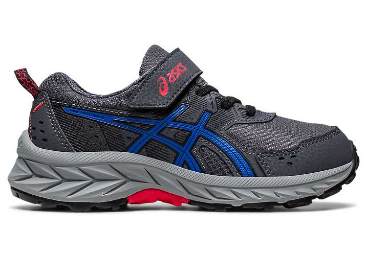 Asics GEL-VENTURE 9 Löparskor Barn Grå Blå | Sverige-0762954